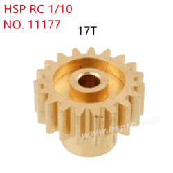 HSP 1/10 RC Car Parts Metal motor gear 17T 11177