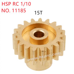 HSP 1/10 RC Car Parts Metal motor gear 15T 11185