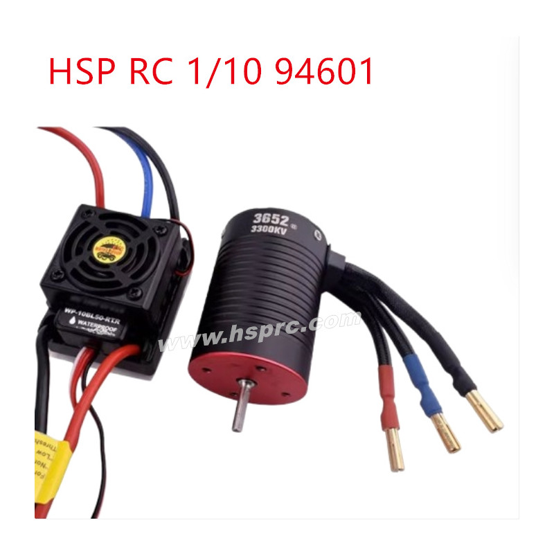 HSP 1/10 94601 Parts Brushless ESC and motor set