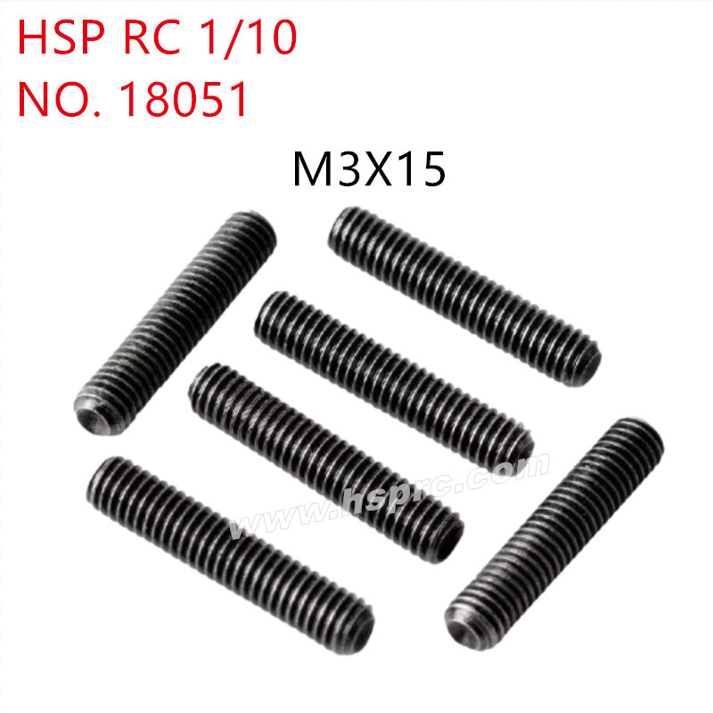HSP 1/10 RC Car Parts Machine screw M3x15mm 18051