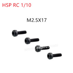 HSP 1/10 RC Car Parts Engine hand puller screws M2.5x7mm