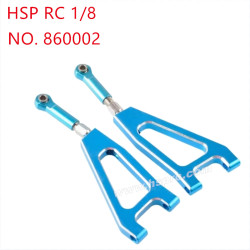 HSP 1/8 94760 94761 94762 Upgrade Parts Aluminum alloy front upper swing arm 860002
