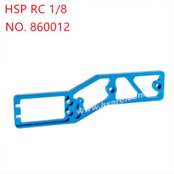 HSP 1/8 94760 94761 94762 Upgrade Parts Aluminum alloy front second floor slab 860012