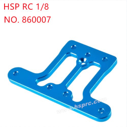 HSP 1/8 94760 94761 94766 Upgrade Parts Aluminum alloy front top plate 860007
