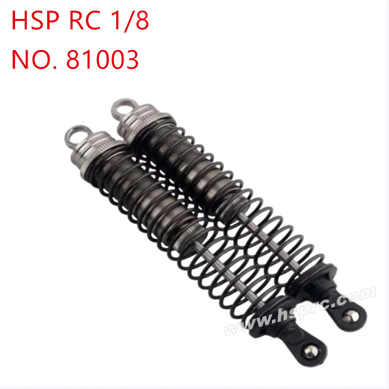 HSP 1/8 94760 94761 94763 Upgrade Parts Metal front shock absorber 81003 grey HSP 1/8 94760 94761 94763 Upgrade Parts Metal front shock absorber 81003 grey