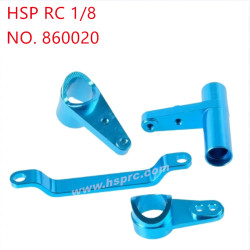 HSP 1/8 94762 Upgrade Parts Aluminum alloy steering buffer assembly 860020