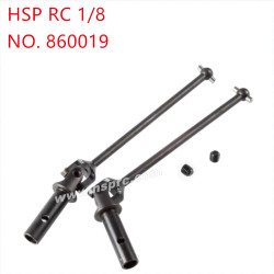 HSP 1/8 94762 Upgrade Parts Metal CVD universal drive shaft 860019