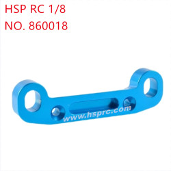 HSP 1/8 94762 Upgrade Parts Aluminum alloy front upper swing arm stiffener 860018