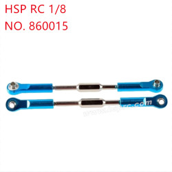 HSP 1/8 94762 Upgrade Parts Aluminum alloy rear upper swing arm tie rod 860015