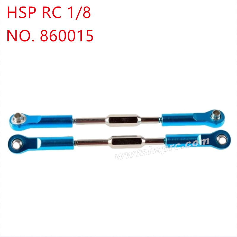 HSP 1/8 94762 Upgrade Parts Aluminum alloy rear upper swing arm tie rod 860015 HSP 1/8 94762 Upgrade Parts Aluminum alloy rear upper swing arm tie rod 860015