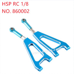 HSP 1/8 94762 94763 94766 Upgrade Parts Aluminum alloy front upper swing arm 860002