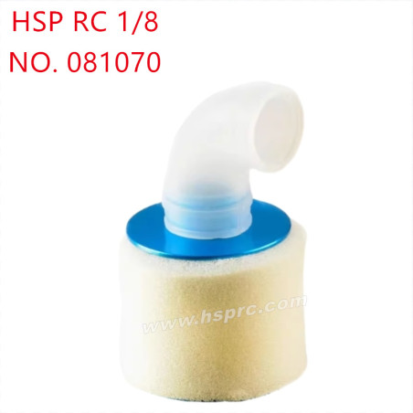 HSP 1/8 94081 94083 Upgrade Parts Aluminum alloy air filter 081070 blue