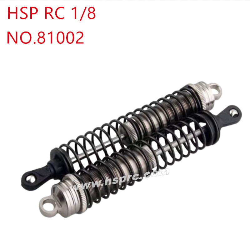 HSP 1/8 RC Car Upgrade Parts Metal rear shock absorber 81002 grey HSP 1/8 RC Car Upgrade Parts Metal rear shock absorber 81002 grey