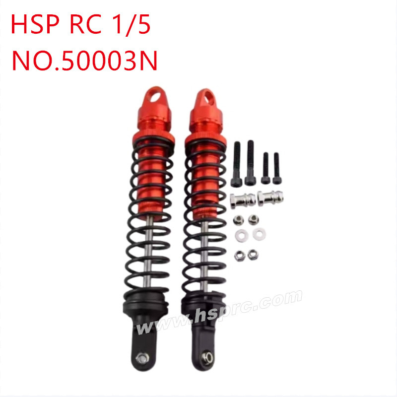 HSP 1/5 RC Car Upgrade Parts Rear shock absorber 50003N red HSP 1/5 RC Car Upgrade Parts Rear shock absorber 50003N red
