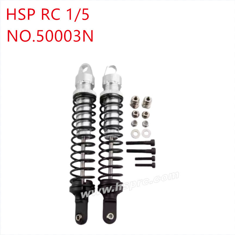 HSP 1/5 RC Car Upgrade Parts Rear shock absorber 50003N silver HSP 1/5 RC Car Upgrade Parts Rear shock absorber 50003N silver