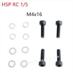 HSP 1/5 Parts Hand puller screwsM4X16