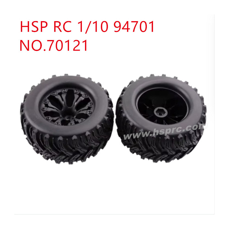 HSP 94701 1/10 Parts 126mm Climbing tyre 70121