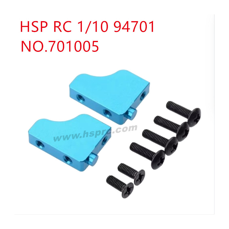 HSP 94701 1/10 Upgraded Parts Aluminum alloy steering gear fixed seat 701005
