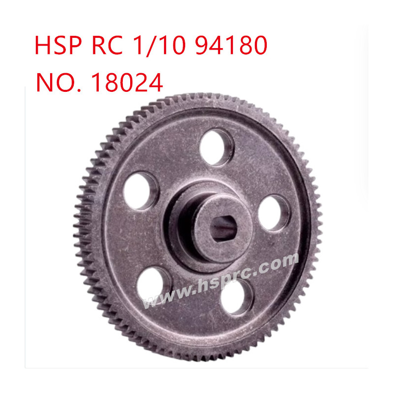 HSP 94180 1/10 Parts 87T Metal gear 18024 gray