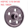 HSP 94180 1/10 Parts 87T Metal gear 18024 gray
