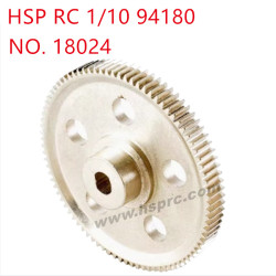 HSP 94180 1/10 Parts 87T Metal gear 18024 silver