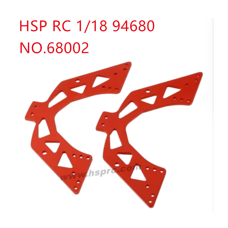HSP 1/18 94680 Parts Aluminium alloy side panel 68002