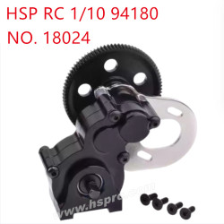 HSP 94180 1/10 Upgrade Parts Gear box of metal 18024 black