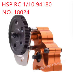 HSP 94180 1/10 Upgrade Parts Gear box of metal 18024 orange