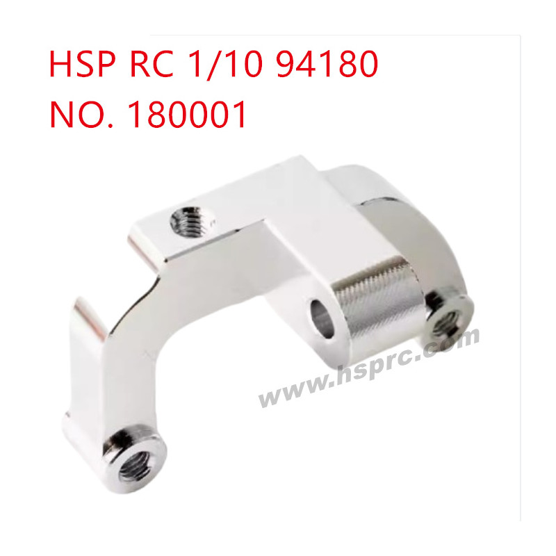 HSP 94180 1/10 Upgrade Parts Draw-bar seat 180001 silver