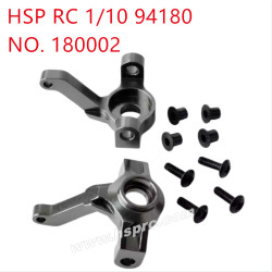HSP 94180 1/10 Upgrade Parts Aluminium alloy steering cup 180002 gray