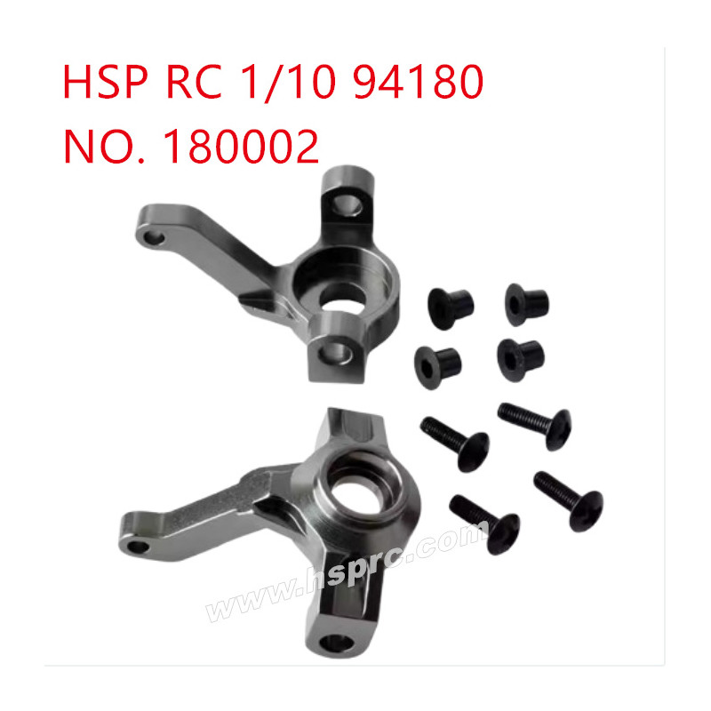 HSP 94180 1/10 Upgrade Parts Aluminium alloy steering cup 180002 gray