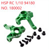 HSP 94180 1/10 Upgrade Parts Aluminium alloy steering cup 180002 green