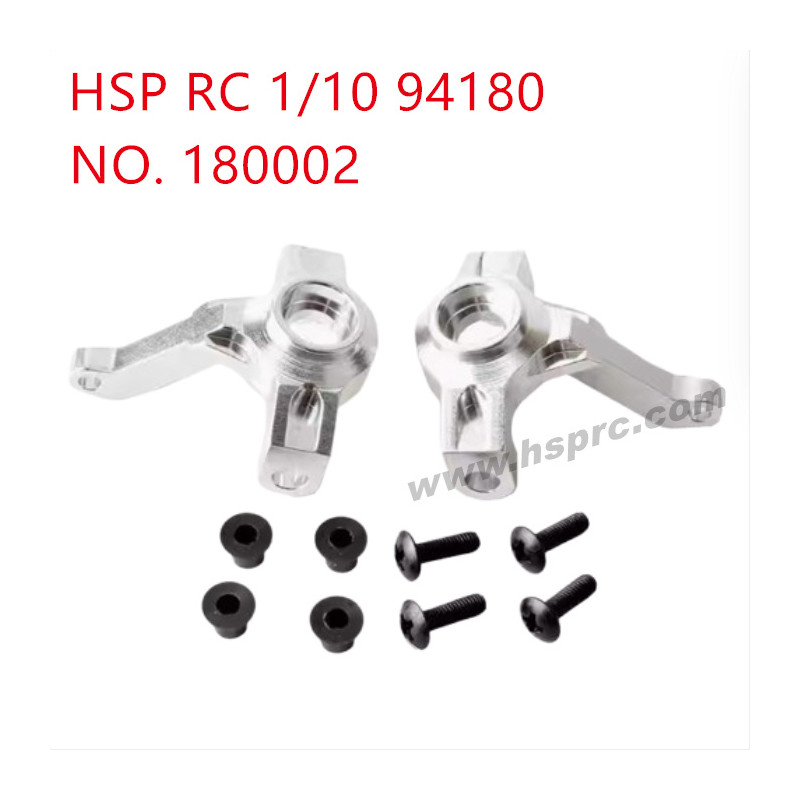 HSP 94180 1/10 Upgrade Parts Aluminium alloy steering cup 180002 silver