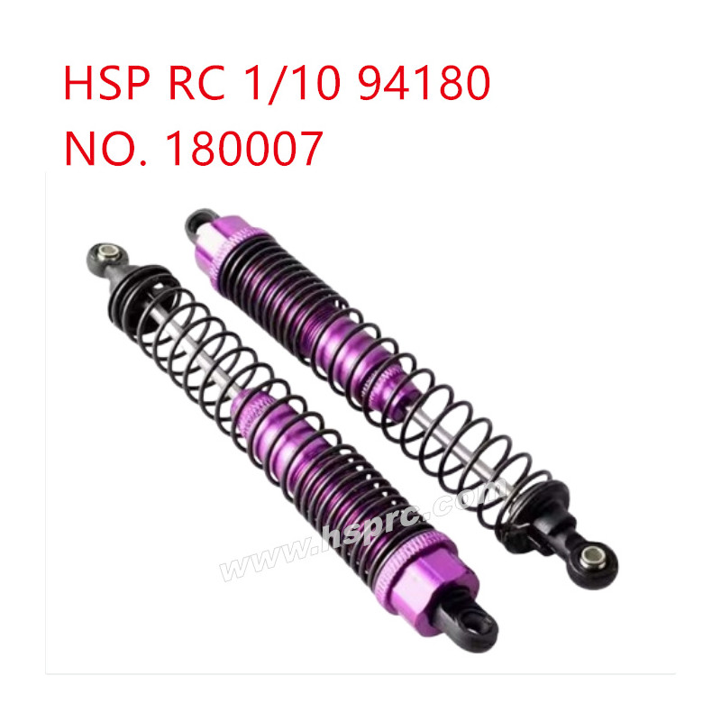 HSP 94180 1/10 Upgrade Parts Shock absorber 180007 purple
