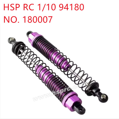 HSP 94180 1/10 Upgrade Parts Shock absorber 180007 purple