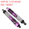 HSP 94180 1/10 Upgrade Parts Shock absorber 180007 purple