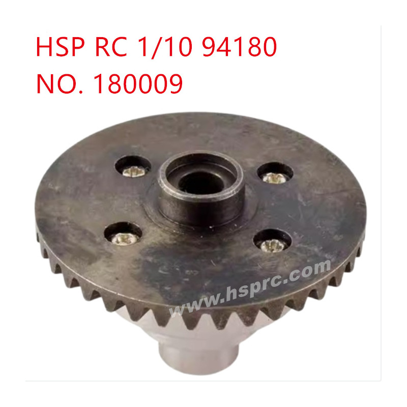 HSP 94180 1/10 Upgrade Parts 38T Front and rear axle big gear 180009 grey