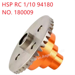 HSP 94180 1/10 Upgrade Parts 38T Front and rear axle big gear 180009 orange