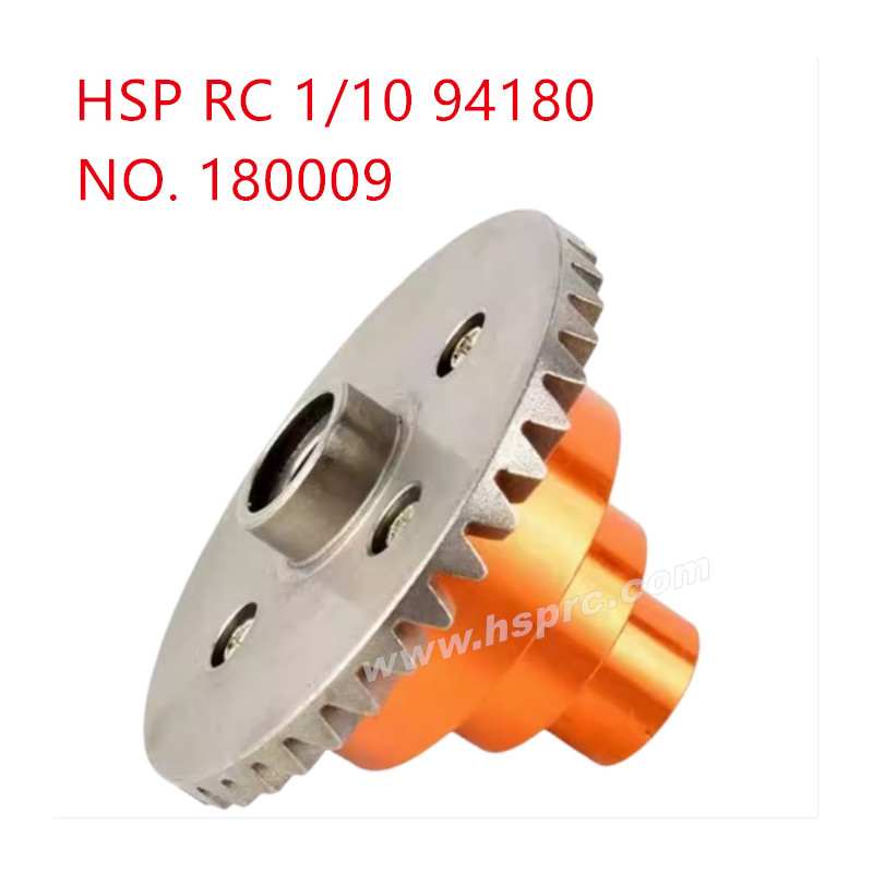 HSP 94180 1/10 Upgrade Parts 38T Front and rear axle big gear 180009 orange