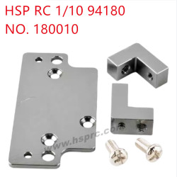 HSP 94180 1/10 Upgrade Parts Aluminum alloy servo fixing base 180010 gray