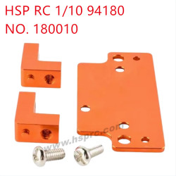 HSP 94180 1/10 Upgrade Parts Aluminum alloy servo fixing base 180010 orange