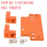 HSP 94180 1/10 Upgrade Parts Aluminum alloy servo fixing base 180010 orange