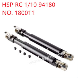 HSP 94180 1/10 Upgrade Parts 106-138mm Driving shaft 180011 black