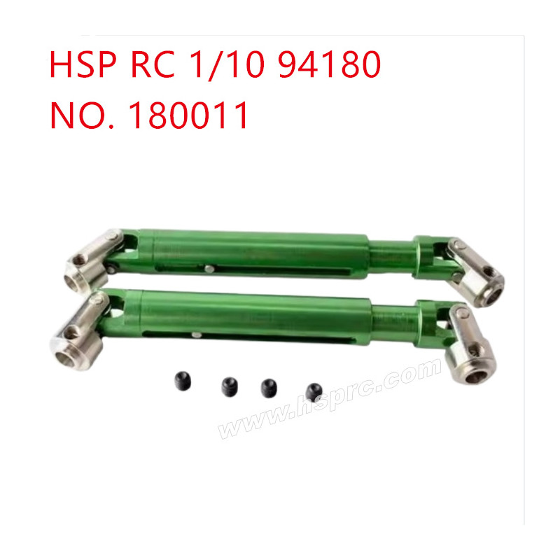HSP 94180 1/10 Upgrade Parts 106-138mm Driving shaft 180011 green