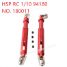 HSP 94180 1/10 Upgrade Parts 106-138mm Driving shaft 180011 red