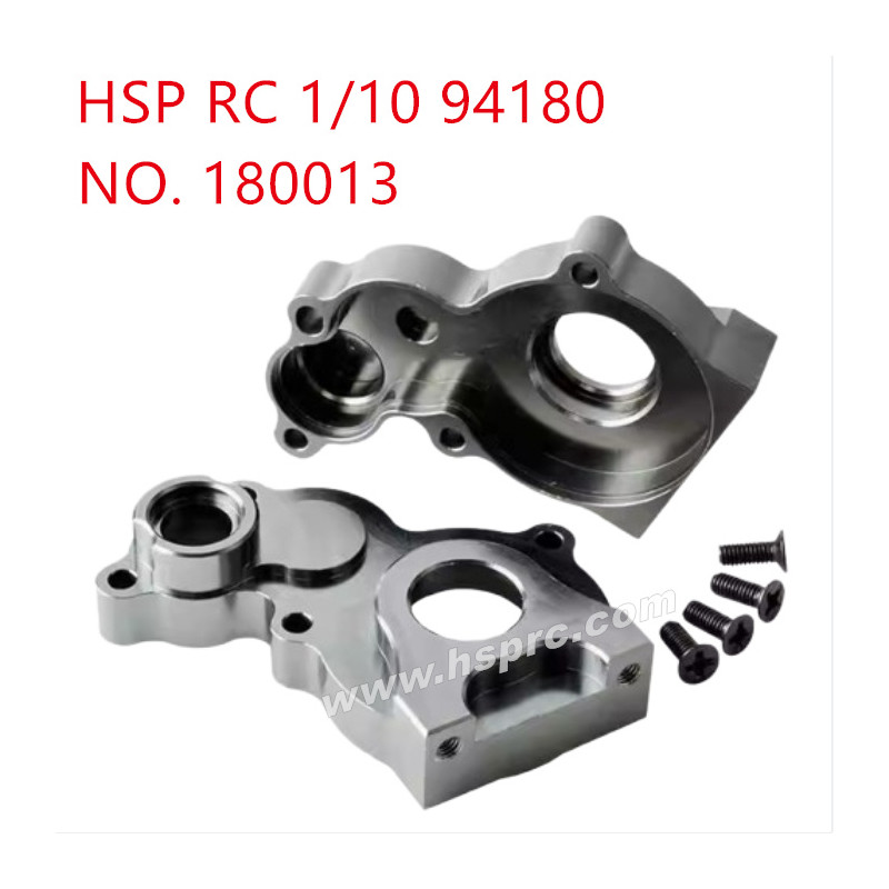 HSP 94180 1/10 Upgrade Parts Metal medium wave case 180013 grey