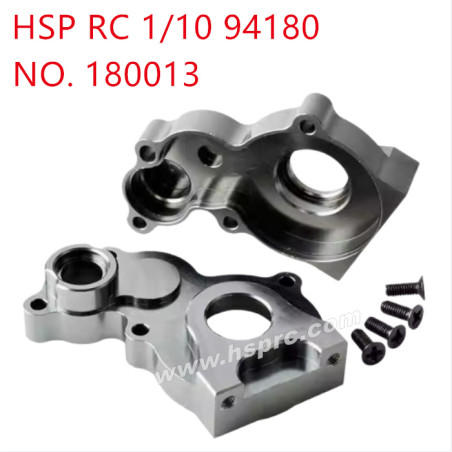HSP 94180 1/10 Upgrade Parts Metal medium wave case 180013 grey