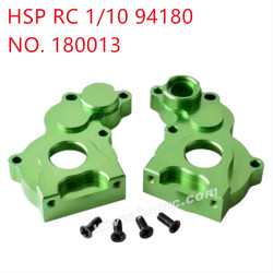 HSP 94180 1/10 Upgrade Parts Metal medium wave case 180013 green