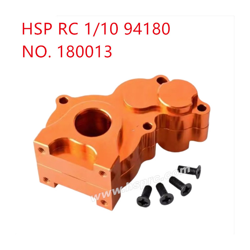 HSP 94180 1/10 Upgrade Parts Metal medium wave case 180013 orange