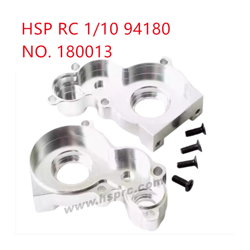 HSP 94180 1/10 Upgrade Parts Metal medium wave case 180013 silver